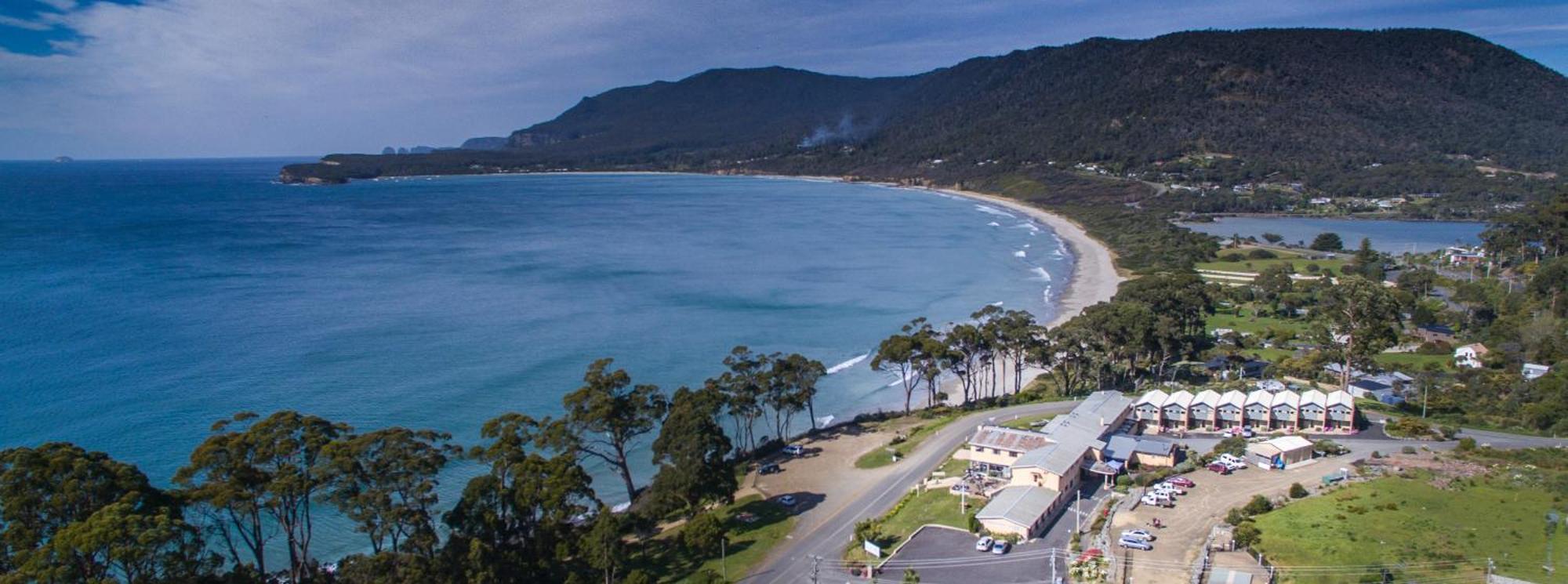 Lufra Beachside Hotel Eaglehawk Neck Exteriör bild
